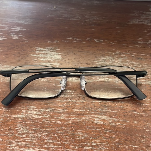 Gammaray Optix GR R3C 903 R400 C1 M3 black full rim metallic eyeglasses - Picture 2 of 12